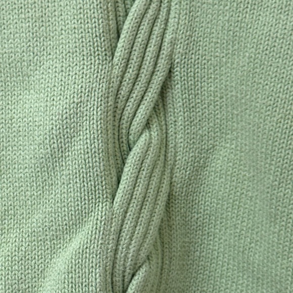 Croft & Barrow Light Green Cardigan Sweater - Picture 10 of 13